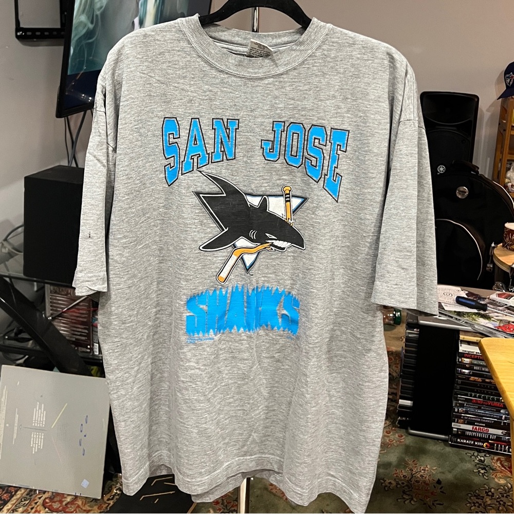 vintage san jose sharks tee